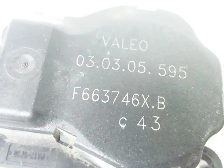 Citroen C3 (2002 - 2009) F663746X Двигатель задвижки потока воздуха — фото 3