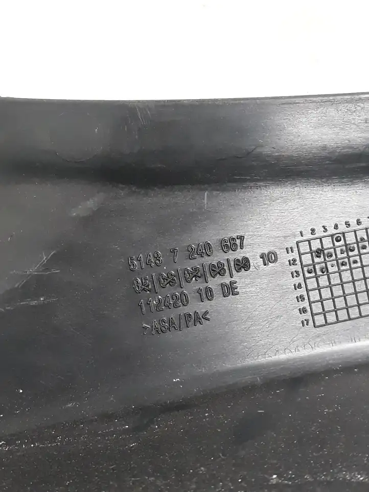 BMW 3 F30 F35 F31 (2012 - 2018) 7240687 Верхняя обшивка стойки D — фото 3