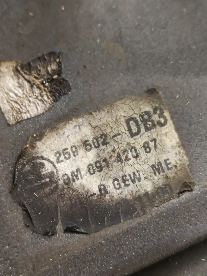 Opel Astra G (1998 - 2004) 09142087 Боковое зеркало механическое — фото 4