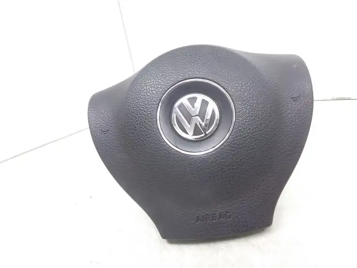 Volkswagen Golf VI (2009 - 2013) 1KM880201B Подушка безопасности руля — фото 1