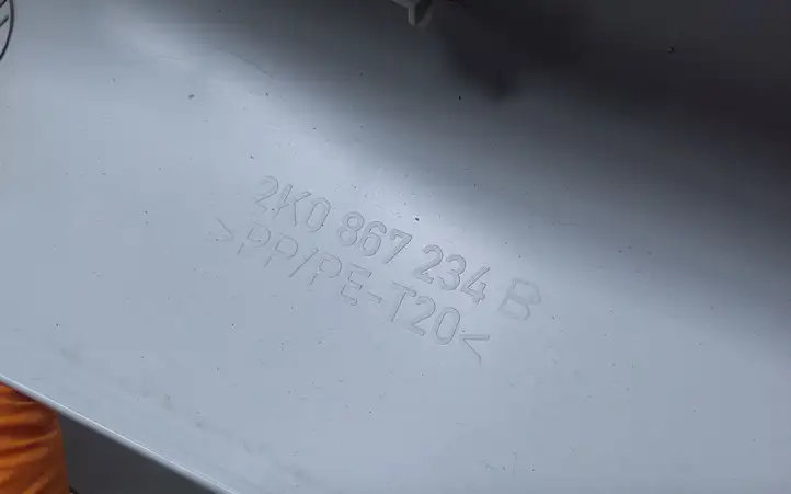 Volkswagen Caddy (2010 - 2015) 2K0867234B Обшивка стойки A — фото 3
