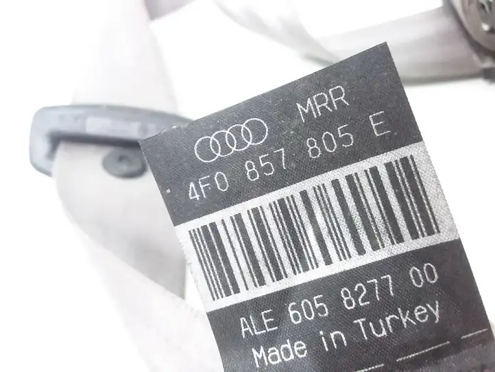 Audi A6 S6 C6 4F (2004 - 2008) 4F0857805E Задний ремень безопасности — фото 3