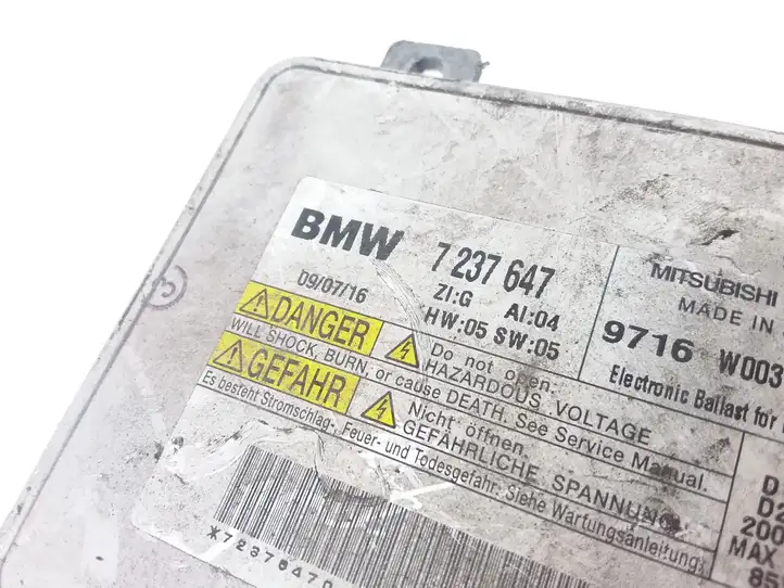 BMW 7 F01 (2008 - 2016) 7237647 Блок розжига ксенона — фото 3