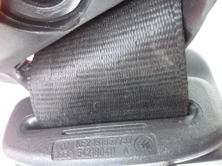 Volkswagen Sharan (2000 - 2003) 542180411 Центральный ремень безопасности — фото 3