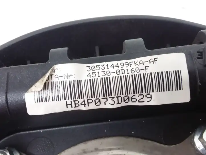 Toyota Yaris (2005 - 2009) 451300D160 Подушка безопасности руля — фото 3
