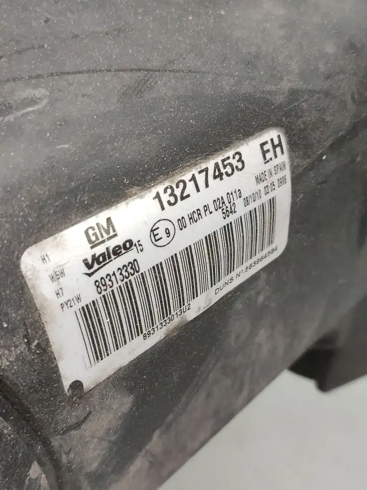 Opel Corsa D (2006 - 2010) 13217453 Передняя фара — фото 9