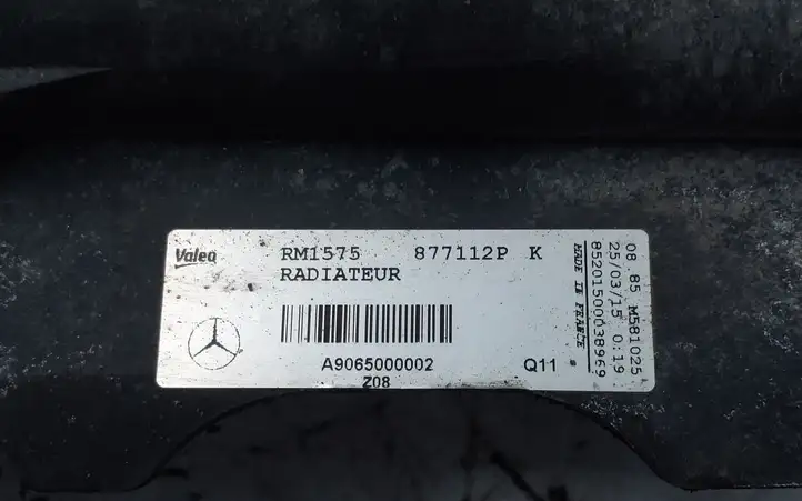 Mercedes-Benz Sprinter W906 (2006 - 2018) Радиатор охлаждающей жидкости двигателя — фото 3