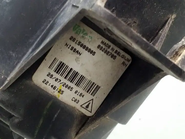 Nissan Almera N16 (2000 - 2010) 2615089905 Передняя противотуманная фара — фото 3