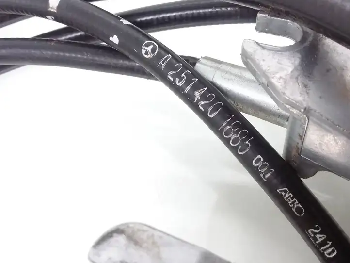 Mercedes-Benz R W251 (2005 - 2013) A1644202184 Механизм ручного тормоза (в салоне) — фото 2