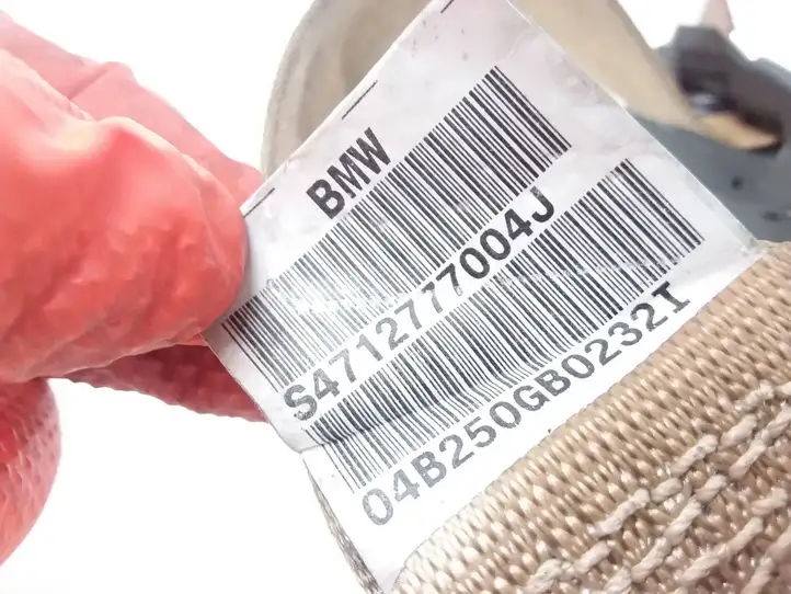 BMW 5 E60 E61 (2004 - 2010) S4712777004J Задний ремень безопасности — фото 4