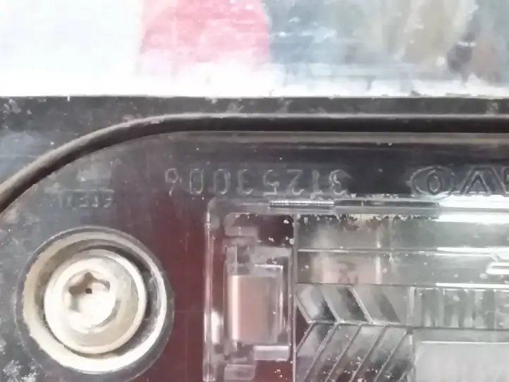 Volvo S80 (2004 - 2006) 31276258 Подсветка номера — фото 3