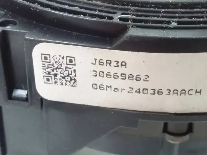 Volvo S80 (2004 - 2006) 30669862 Контактное кольцо SRS — фото 3
