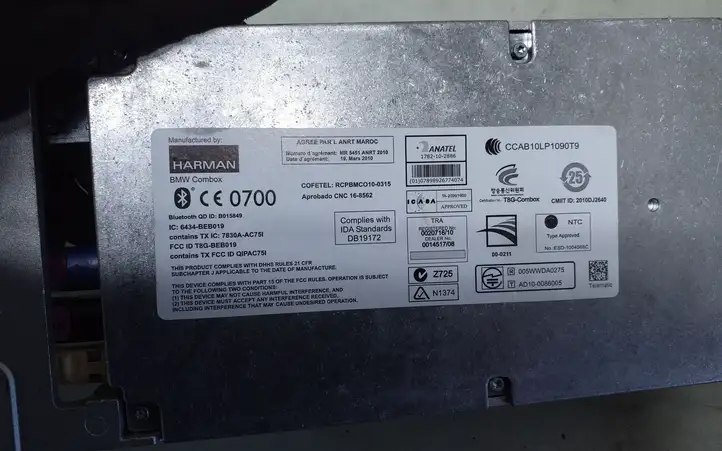 BMW 1 F20 F21 (2011 - 2019) 9257151 Bluetooth модуль — фото 4