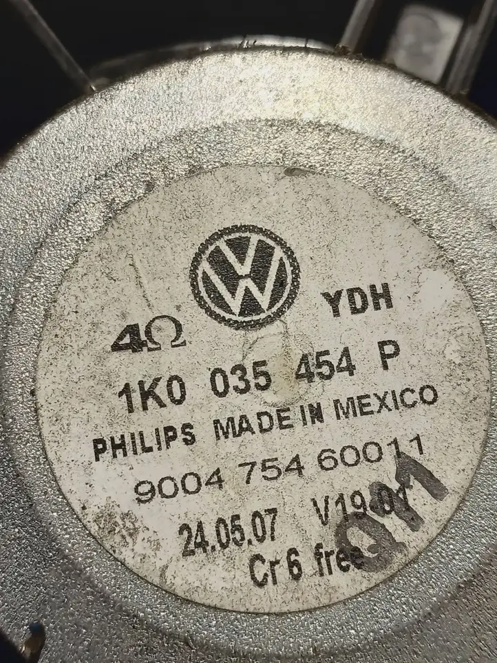 Volkswagen Golf V (2003 - 2009) 1K0035454P Динамики передних дверей — фото 4