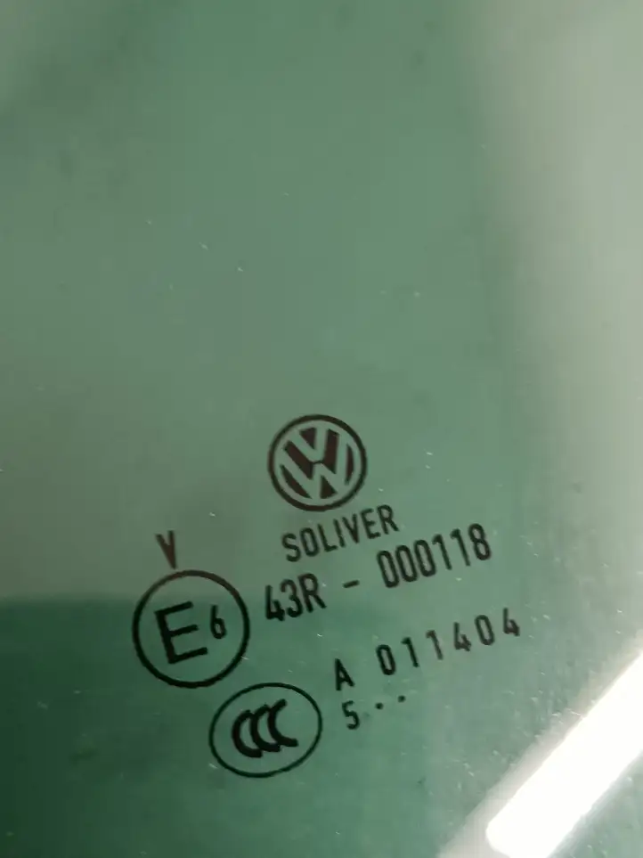 Volkswagen PASSAT B6 (2005 - 2010) Стекло задней двери — фото 2
