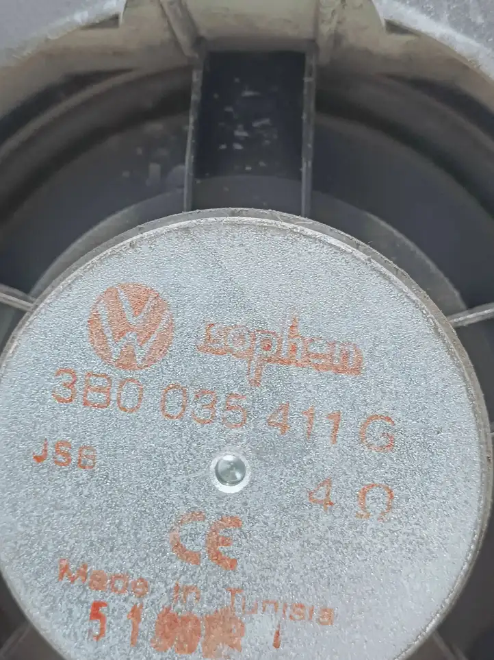 Volkswagen PASSAT B5 (1997 - 2000) 3b0035411g Динамики передних дверей — фото 4