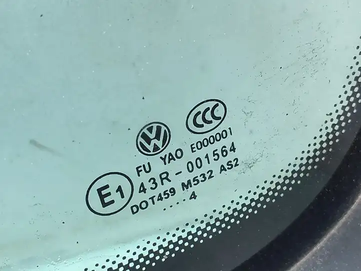 Volkswagen Touran II (2010 - 2016) AS2 Заднее боковое стекло — фото 2