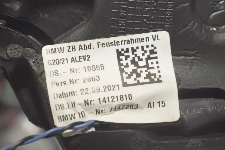 BMW 3 G20 G21 (2019 - ) 5A4CE63 Комплект аудиосистемы — фото 4