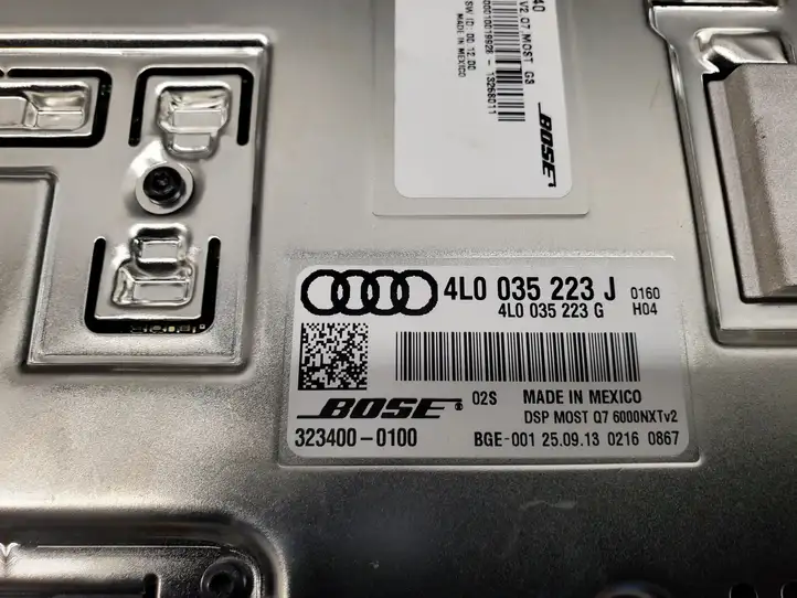 Audi Q7 4L (2009 - 2015) 4L0035223J Усилитель звука — фото 4