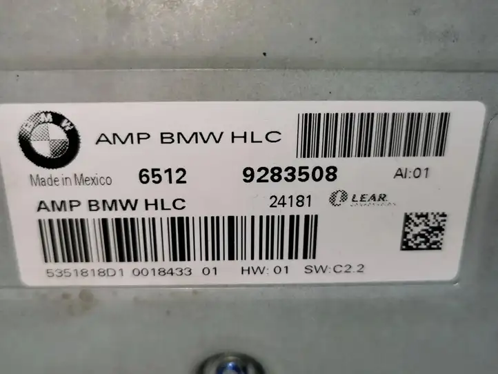 BMW X5 E70 (2006 - 2013) 9283508 Усилитель звука — фото 6