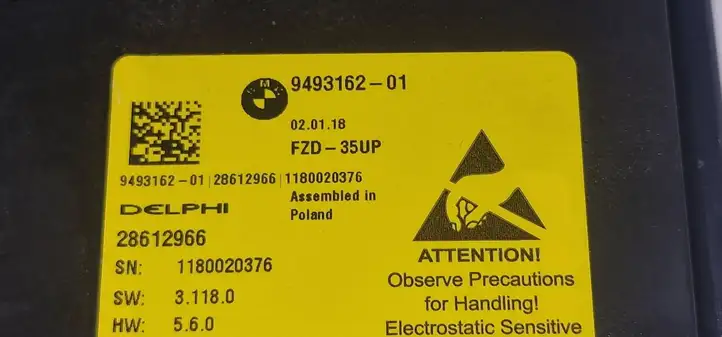 BMW X3 G01 (2018 - 2024) 9493162 Передняя подсветка — фото 3