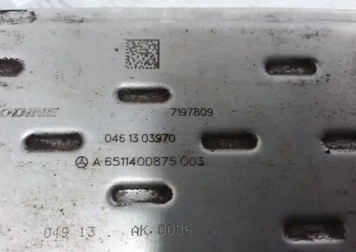 Mercedes-Benz Sprinter W906 (2006 - 2018) A6511400875 Охладитель клапана EGR — фото 5