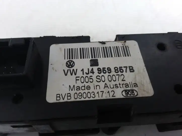 Volkswagen Golf IV (1998 - 2005) 1J4959857B Блок кнопок стеклоподъемников — фото 3
