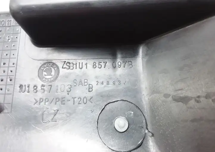 Skoda Octavia Mk1 (1U) (1996 - 2004) 1U1857097B Вещевой ящик — фото 6