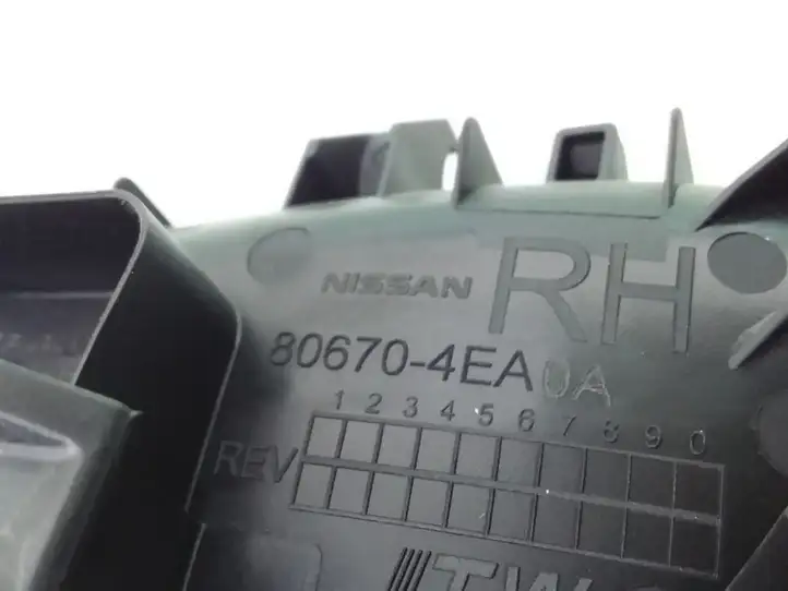 Nissan Qashqai (2013 - 2017) 806704EA Внутренняя ручка двери — фото 3