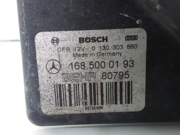 Mercedes-Benz A W168 (1997 - 2004) 1685000193 Электровентилятор радиатора — фото 4