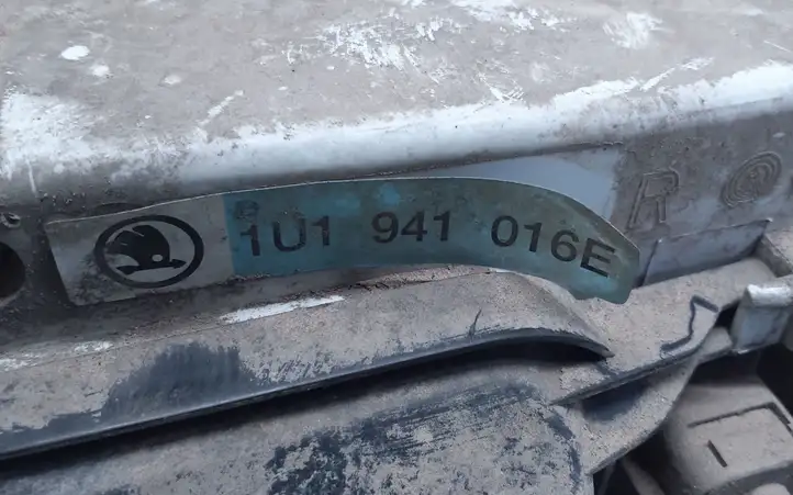 Skoda Octavia Mk1 (1U) (1996 - 2004) 1U1941016E Передняя фара — фото 7