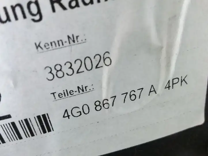 Audi A6 C7 (2011 - 2014) 4G0867767A Нижняя боковая отделка заднего сиденья — фото 3