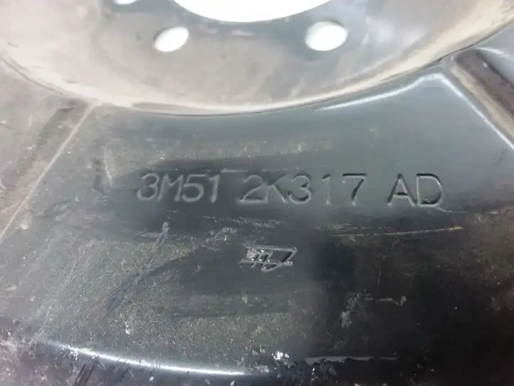 Mazda 3 II (2009 - 2011) 3M512K317AD Защитный кожух заднего тормозного диска — фото 3