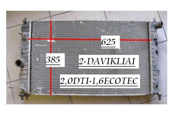 Opel Vectra B Aušinimo skysčio radiatorius