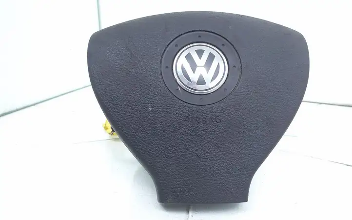 Volkswagen Golf V (2003 - 2009) 1K0880201BK Подушка безопасности руля — фото 1