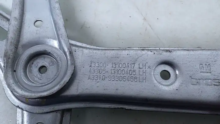 Opel Astra H (2004 - 2009) 13100417 Электростеклоподъемник передний (комплект) — фото 3