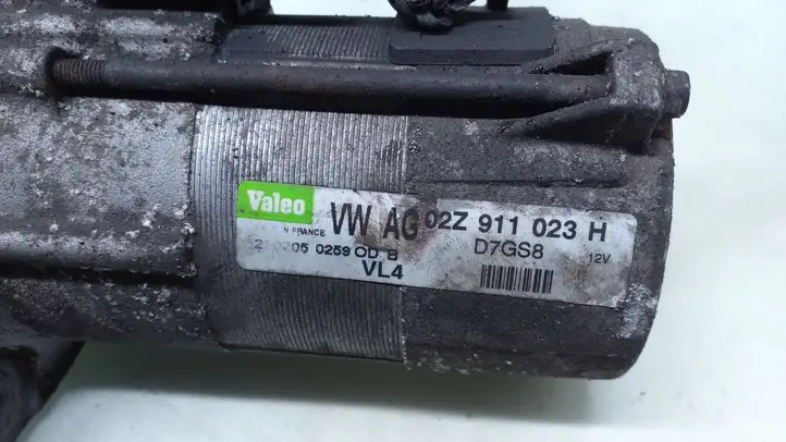 Volkswagen PASSAT B6 (2005 - 2010) 02Z911023H Стартер — фото 4
