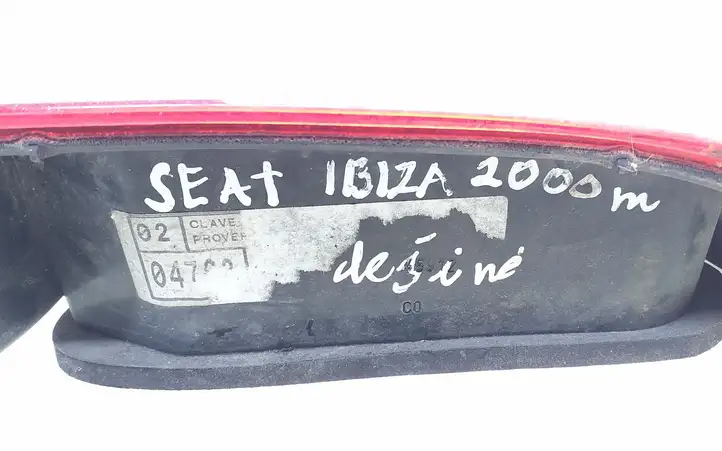 Seat Ibiza II (6k) (1999 - 2002) 6K6945258C Задний фонарь в кузове — фото 3