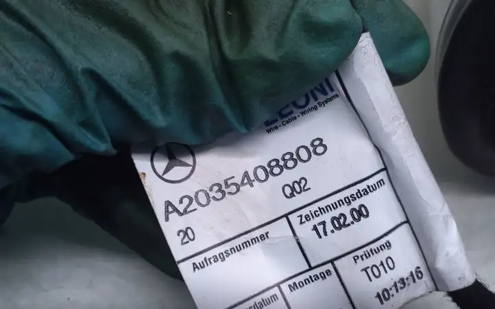 Mercedes-Benz C W203 (2000 - 2007) A2035408808 Боковое зеркало с электроприводом — фото 6