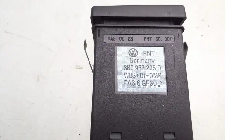 Volkswagen PASSAT B5.5 (2001 - 2005) 3B0953235D Включатель аварийных фонарей — фото 3