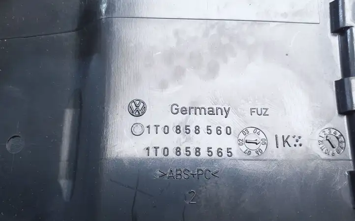Volkswagen Touran I (2003 - 2010) 1T0858560 Обшивка рулевой колонки — фото 3