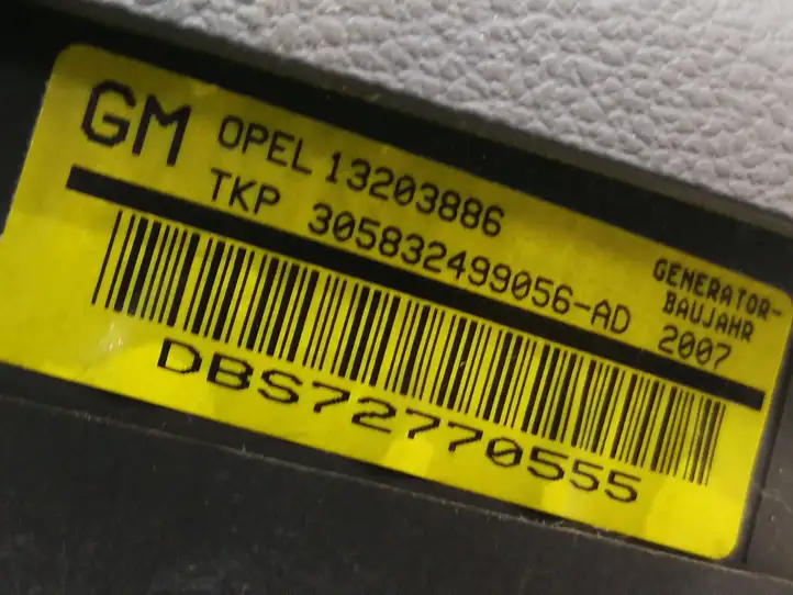 Opel Vectra C (2005 - 2009) 13203886 Подушка безопасности руля — фото 3