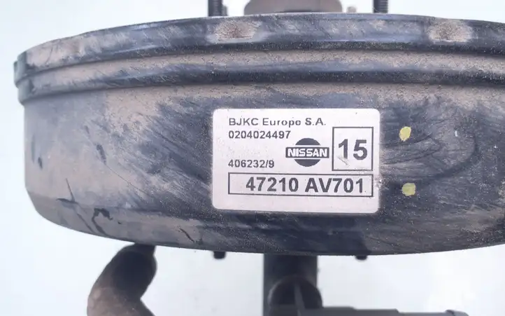 Nissan Primera (2001 - 2008) 47210AV701 Вакуумный усилитель тормозов — фото 5