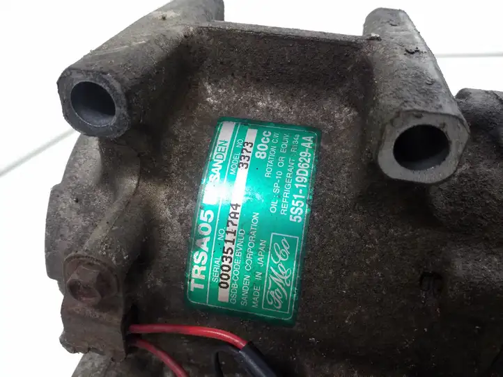 Ford Ka (1996 - 2008) 5S5119D629AA Компрессор (насос) кондиционера воздуха — фото 4