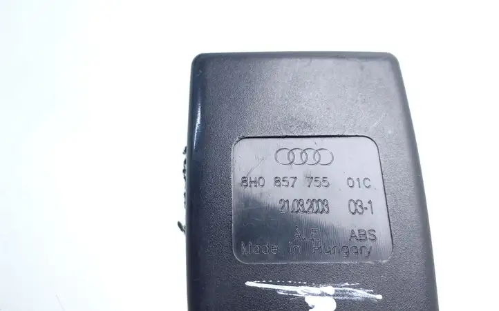 Audi A4 S4 B6 8E 8H (2000 - 2006) 8H0857755 Замок переднего ремня — фото 3