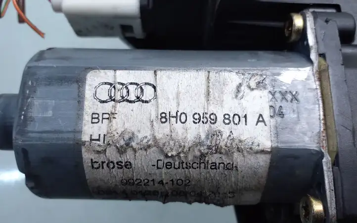 Audi A4 S4 B6 8E 8H (2000 - 2006) 8H0839397 Стеклоподъемник передней двери (комплект) — фото 4