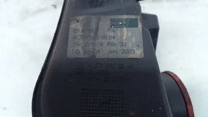 Mercedes-Benz C W203 (2000 - 2007) A2710900804 Детали воздухозаборника — фото 4