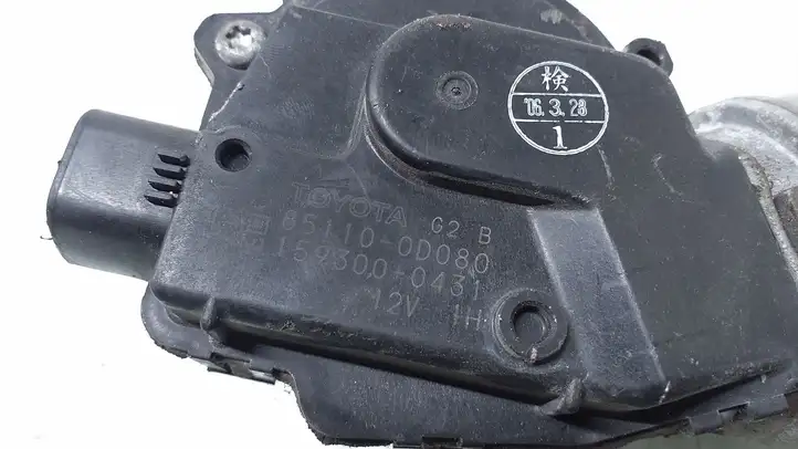Toyota Yaris (2005 - 2009) 851100D080 Двигатель стеклоочистителя заднего стекла — фото 4