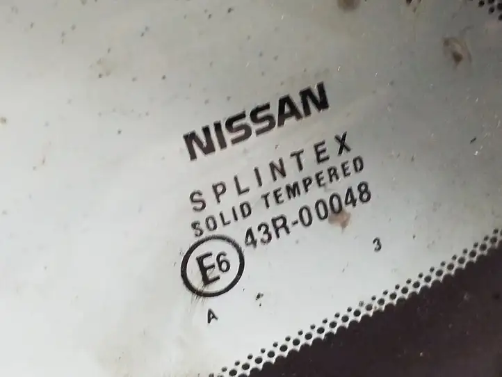 Nissan Primera (2001 - 2008) 43R00048 Заднее боковое стекло — фото 3