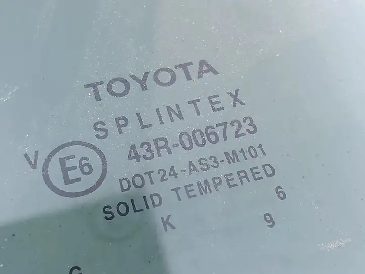 Toyota Avensis T250 (2006 - 2009) AS3 Стекло задней двери — фото 2